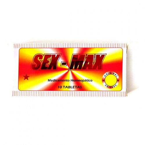 Pastillas Potenciadoras Sex Max (10 Cápsulas)