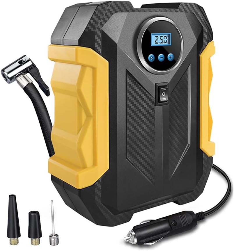 Bomba de Aire Portátil Con Linterna