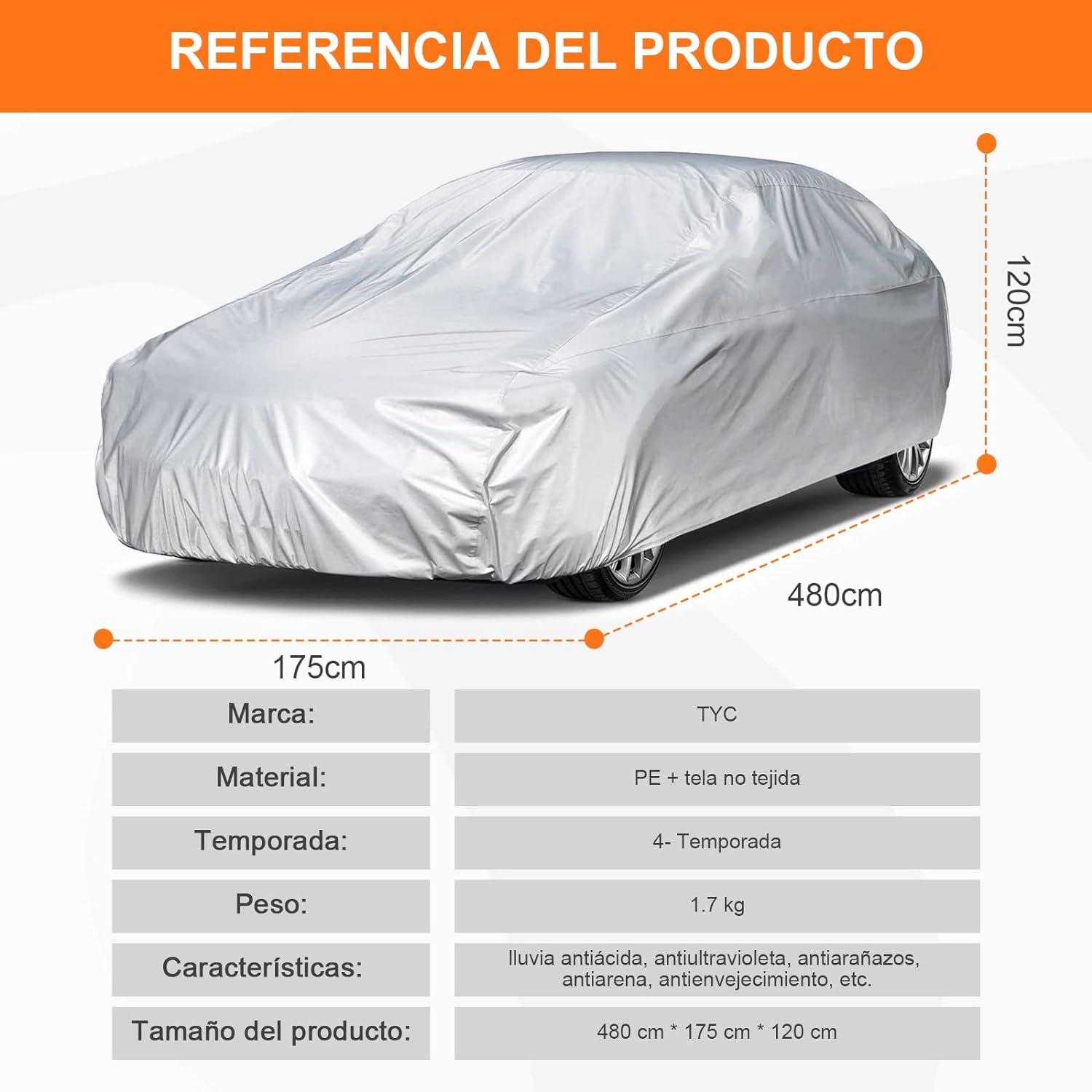 Cover Para Vehiculo XXL