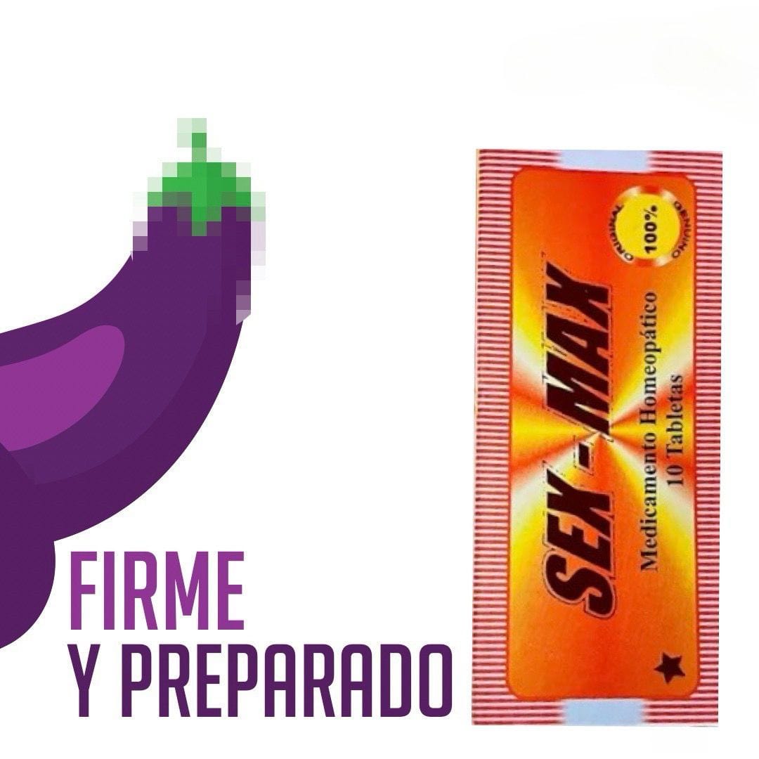 Pastillas Potenciadoras Sex Max (10 Cápsulas)