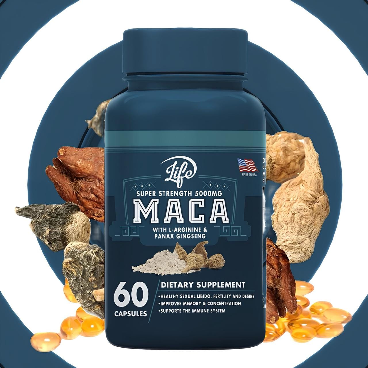 Maca (60 Cápsulas)