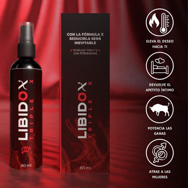 LIBIDOX TRIPLE X (Perfume con Feromonas)